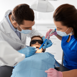 dental surgery on child